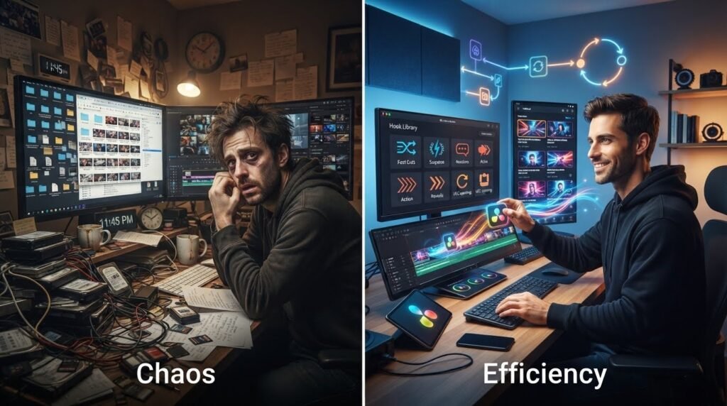 How to Build a Hook Library That Makes Video Editing Faster