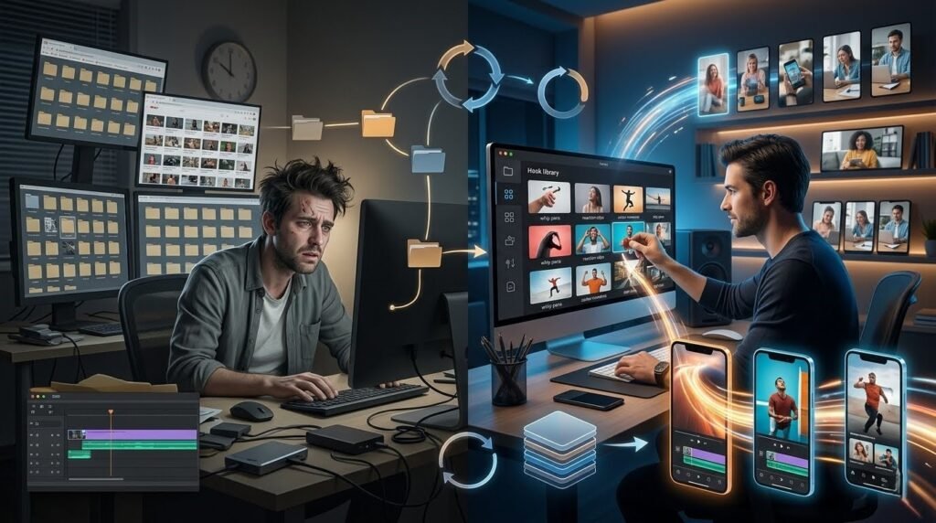 How to Build a Hook Library That Makes Video Editing Faster