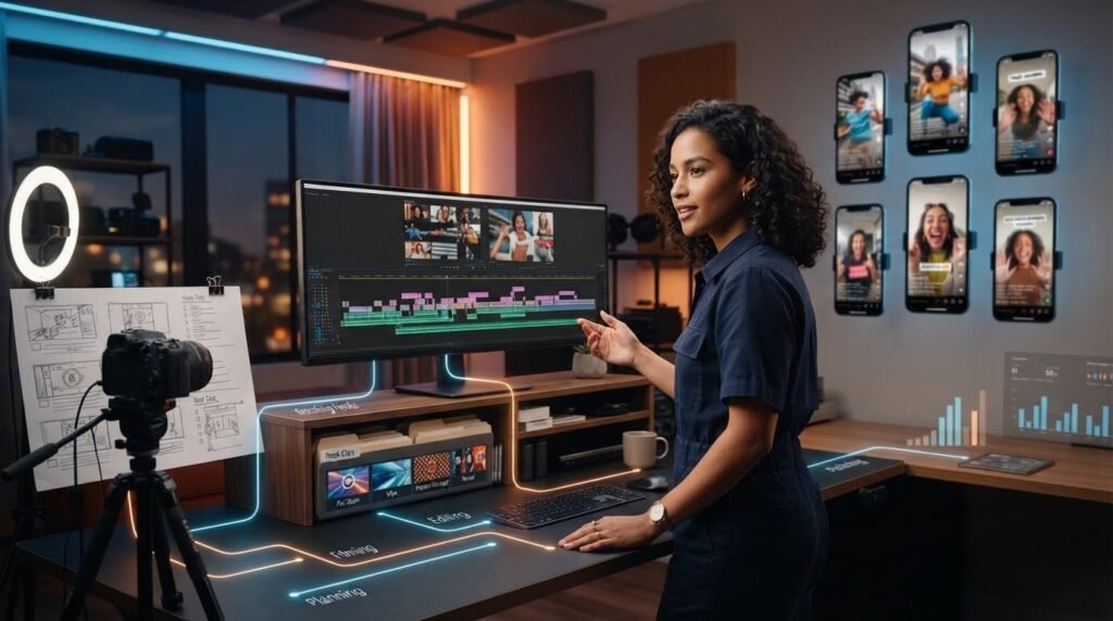 How to Build a Repeatable Transitional Hooks System for Every Short-Form Video
