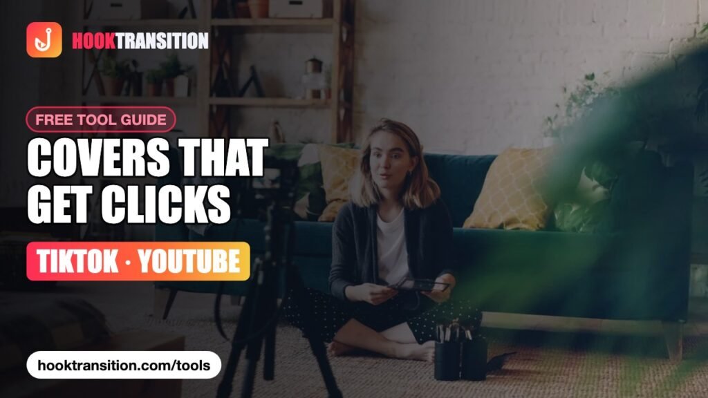 How to make a TikTok cover and YouTube thumbnail that gets clicks